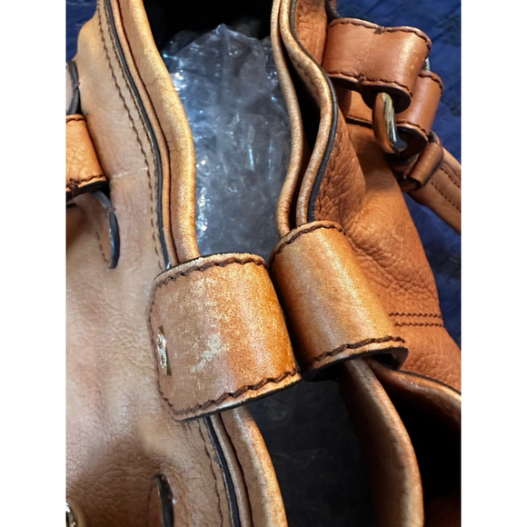 Celine Cognac Leather East West Shoulder Bag - Picture 11 of 16